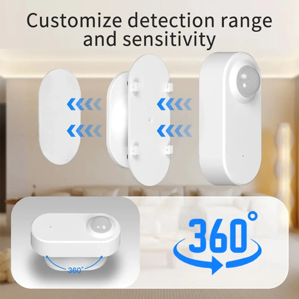 

For Tuya For ZigBee Smart Human Presence Sensor Accurate Motion Detection Human Body Exists Motion Detector For Smart Home