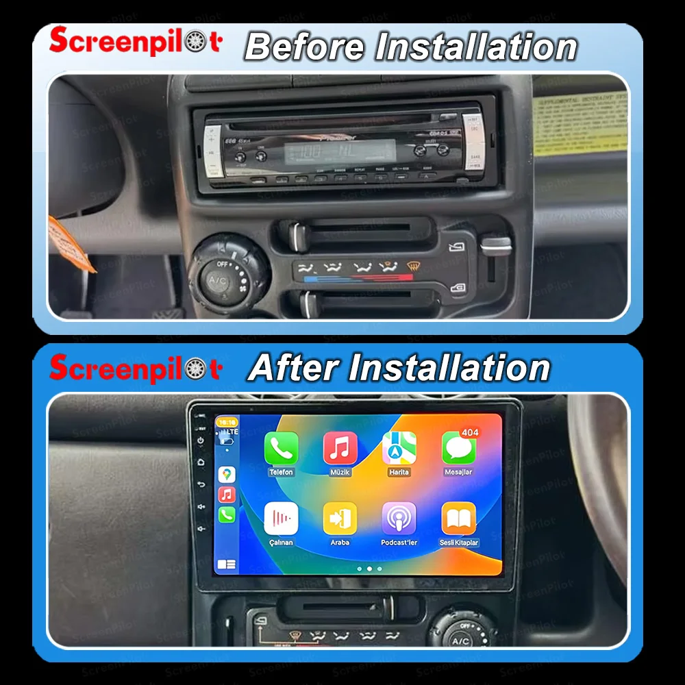 Android 16For Hyundai Santro Atos Prime 2003 2004 2005-2015 Radio Stereo Auto Multimedia Stereo Player GPS Navigation Head Unit