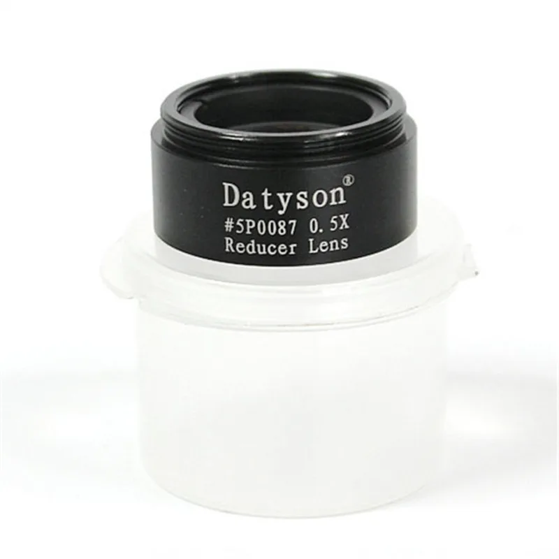 Datyson 0.5X Defocusing Doubling Mirror Reducer Lens Optical Glass 1.25 Inches Astronomical Telescope Accessories