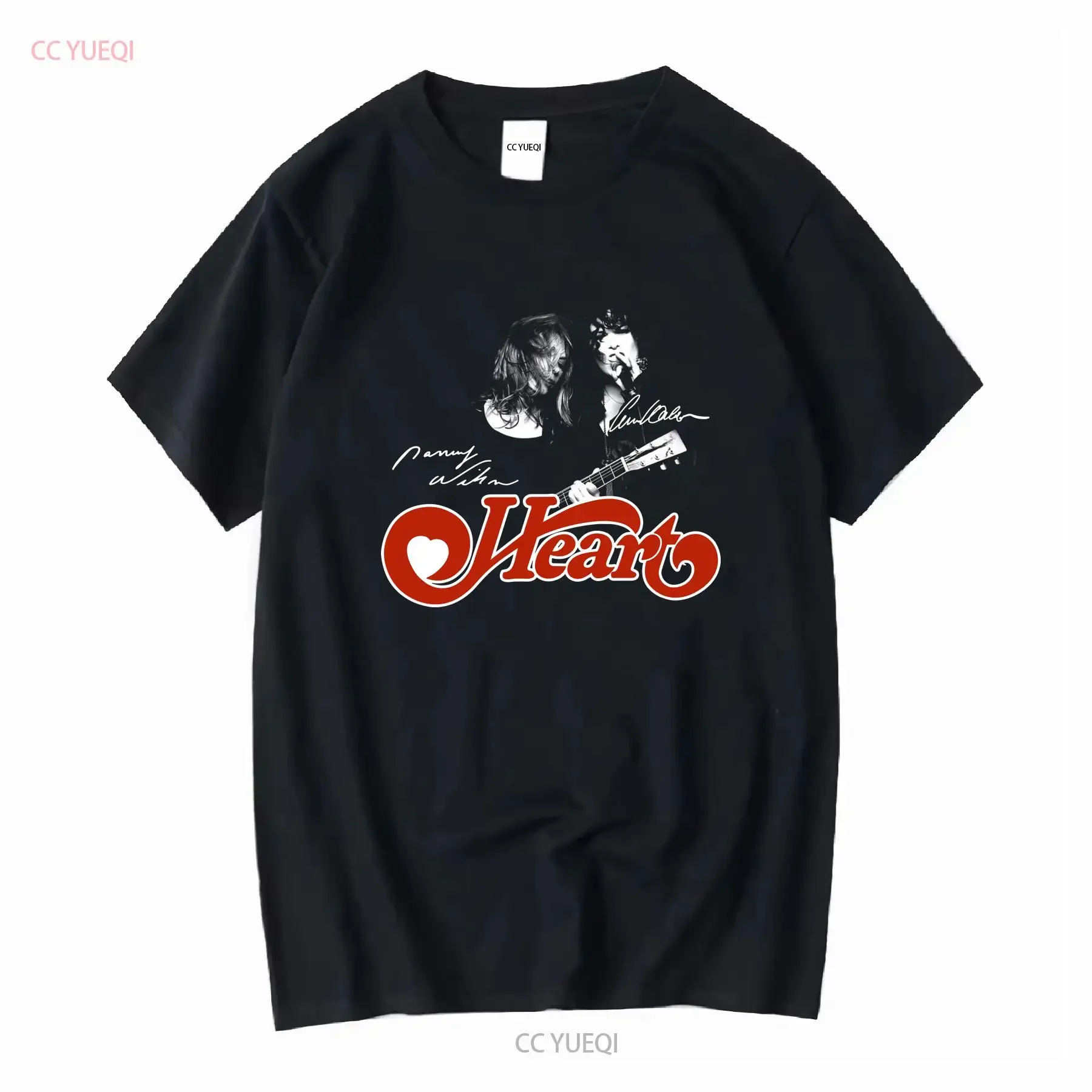 2024 Heart Band Royal Flush Tour T Shirt Rock Fan Merch long or short sleeves vintage Washed Top For Everyday Wear Casual Soft