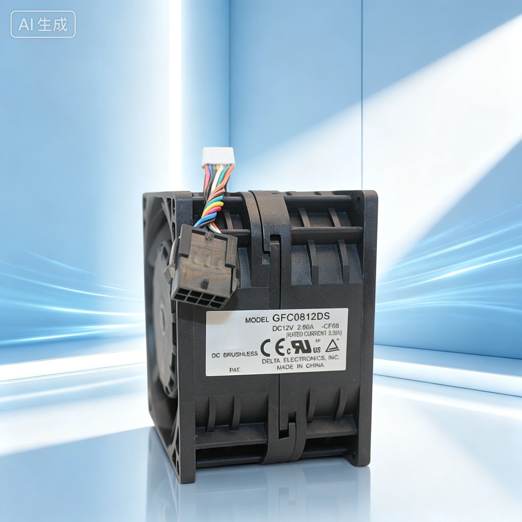 COOLER GFC0812DS-CF68 for Delta 12V 2.60A 8055 8CM High Speed Cooling Fan