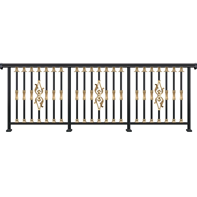 Customization Metal Balustrade Designs Terrace Balcony Balustrade