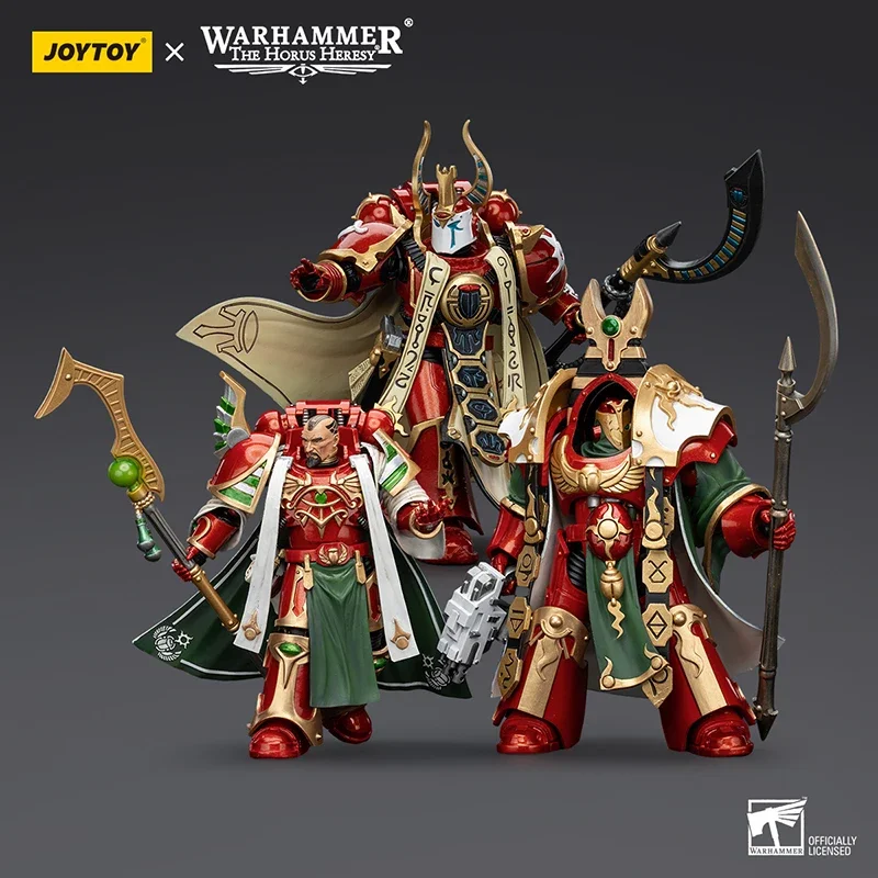 [IN STOCK]JOYTOY1/18 Warhammer The Horus Heresy Action Figure Legion Praetor in Cataphractii Terminator Armour Anime Model Toys