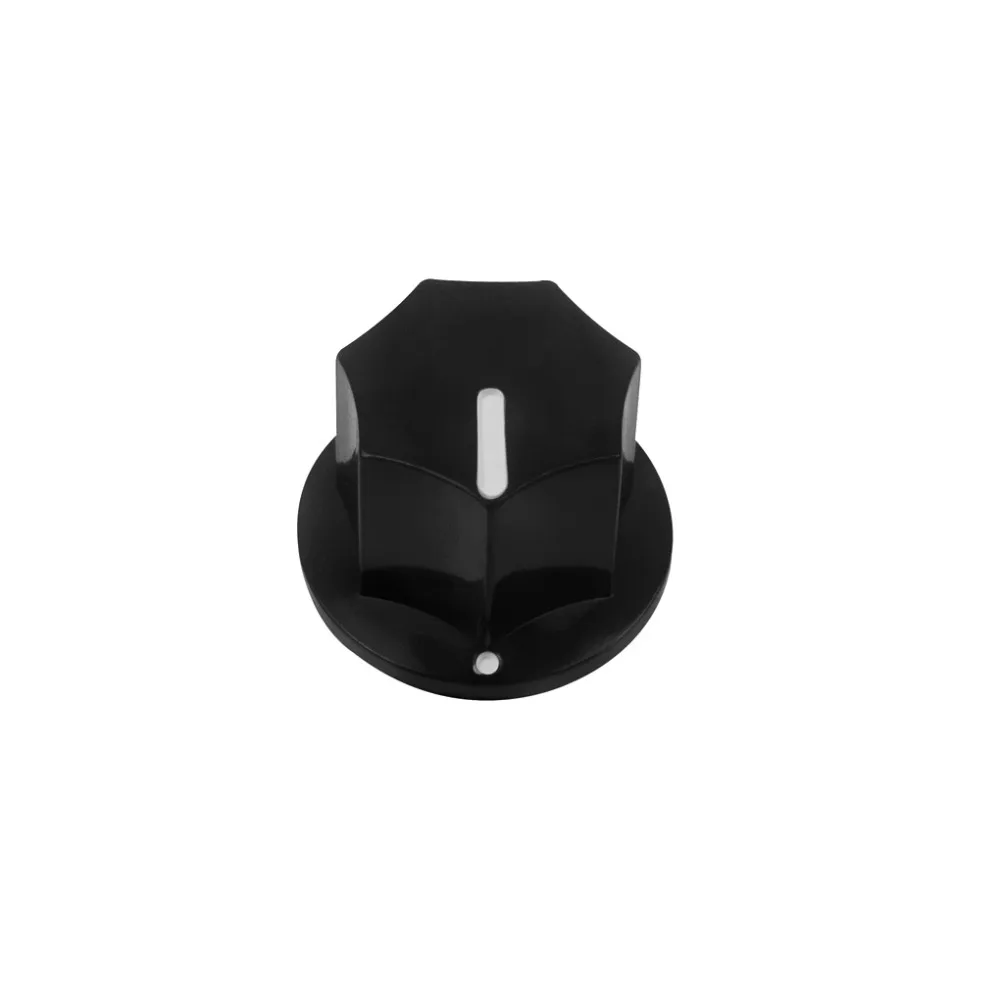 12Pcs Plastic Amplifier Amp Knobs Bass Guitar Control Knobs, Guitar Accessories, Black, Big / Small Knobs Optional