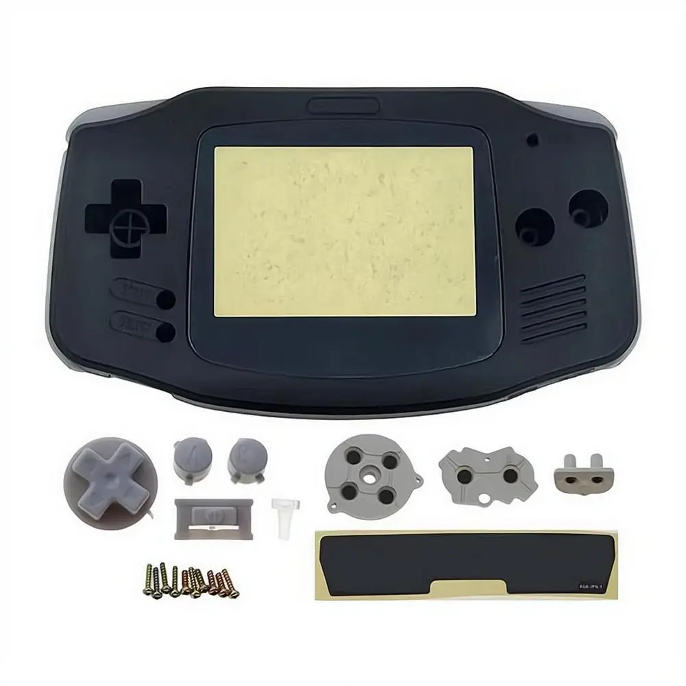 Ersatz-Komplettgehäuse-Kit DIY-Gehäuse Transparente Ersatzschale Vollständige Gehäuseabdeckung mit Tasten Maßgefertigt für Game Boy GBA – Detail 3