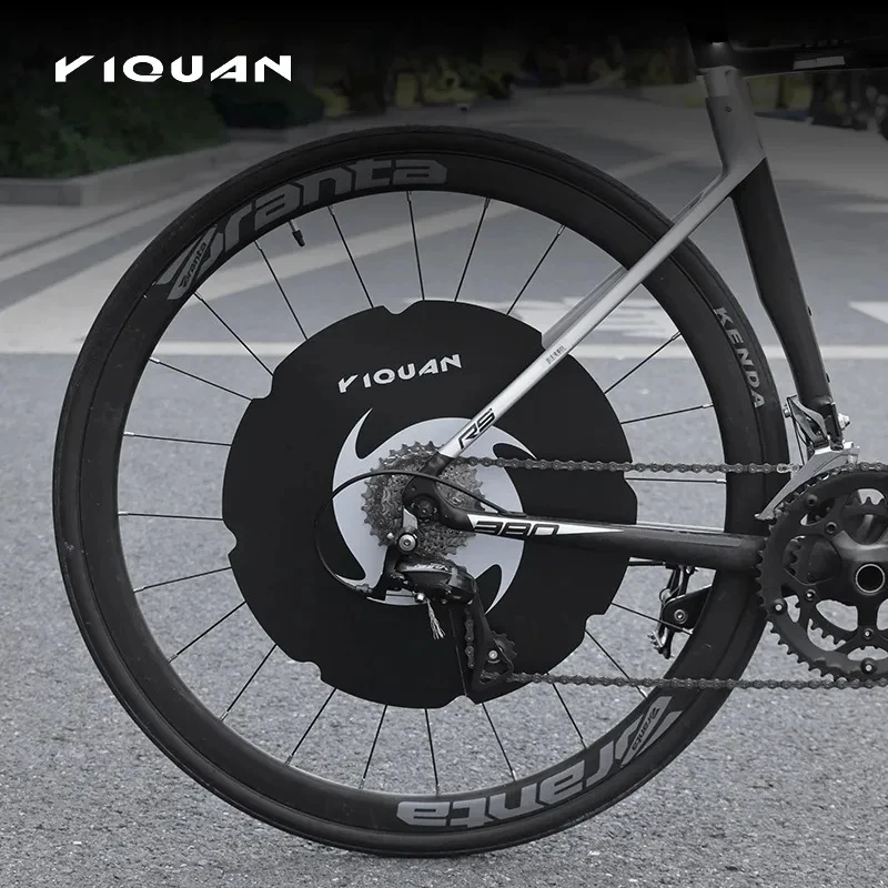 Motorcycle Disc Brake Protection Cover Anti-fouling Ultralight Bicycle Washing Disc Guard Universal Bike Motorcycle Cleaning Acc