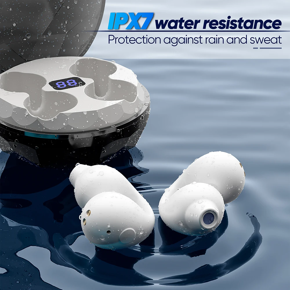 Neue drahtlose Kopfhörer Geräusch unterdrückung Tws Ohrhörer Bluetooth-Kopfhörer Freis prec heinrich tung Stereo-Headset mit Mikrofon für Männer Frauen