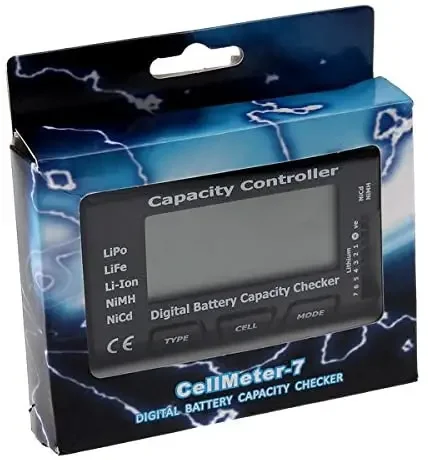 CellMeter-7 cyfrowy miernik pojemności bateria Lipo dla baterii NiMH Nicd Life LiPo-ion