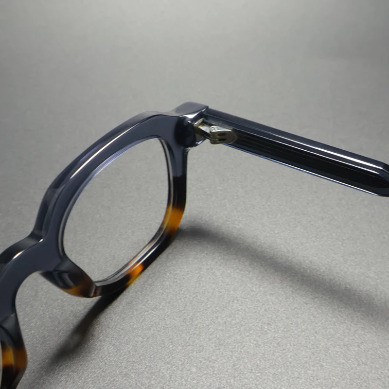 Gatenac Vintage Handmade Acetate Glasses Frame Men 2025 New Square Eyeglasses Frame Women Retro Designer Luxury Brand Eyewear
