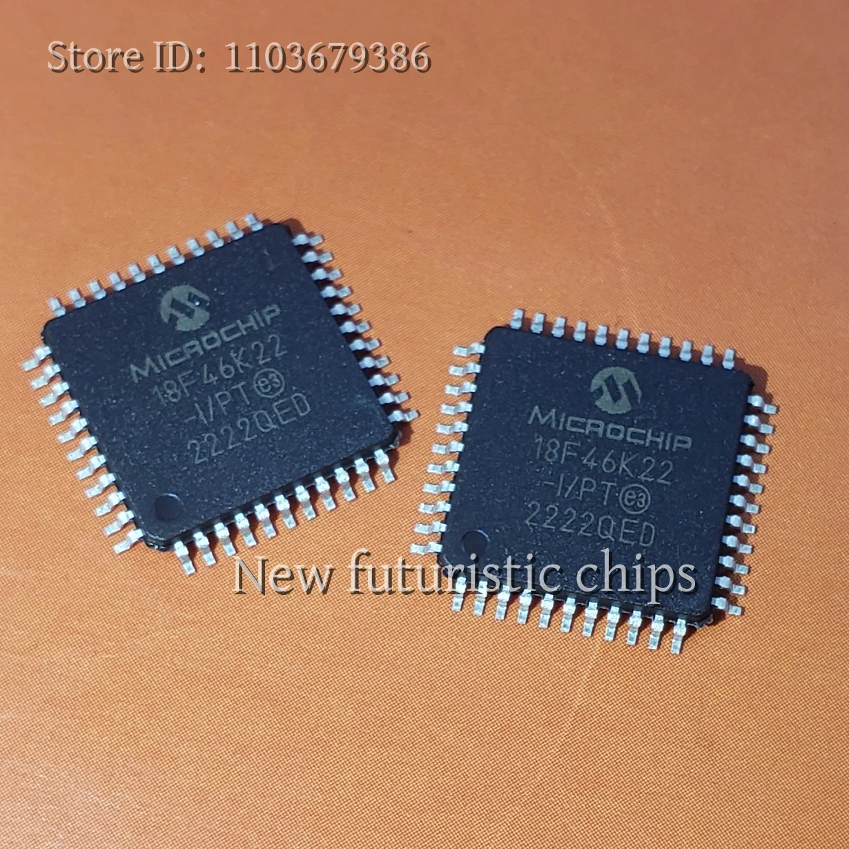 2-50 قطعة PIC18F46K22-I/PT PIC18F46K22 TQFP44 جديد الأصلي MCU #1
