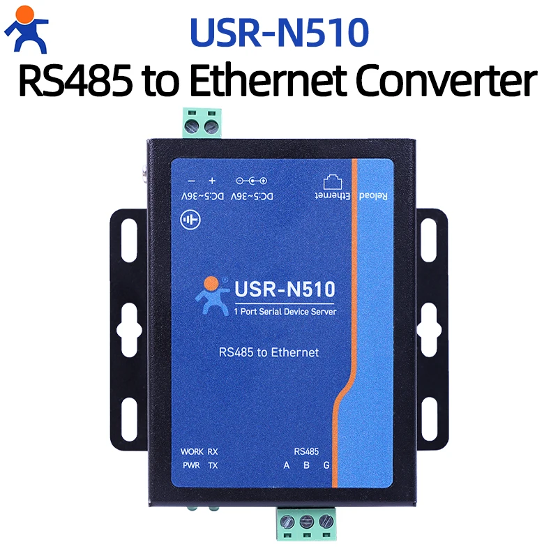 tcp-to-rs485-ethernet-converter-industral-device-serial-server-modbus-tcp-to-rtu-gateway-mqtt-rj45-1-port-iot-pusr-usr-n510-h7