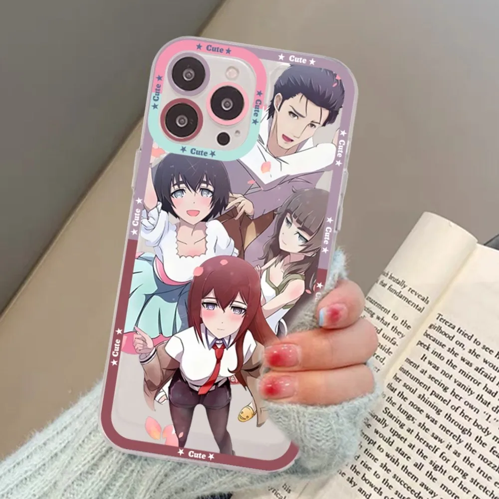 Steins Gate Phone Case For Redmi 7 8 9 A For Redmi Note 5 7 8 9 10 11 Pro Max 4G 5G Funfas