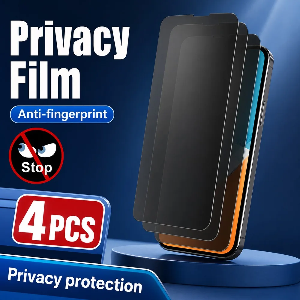 4 Stück Sichtschutz aus gehärtetem Glas für Nothing Phone (1) (2) (2a) Anti-Spionage-Displayschutz für Nothing Phone (2a) Plus (3) (3a)
