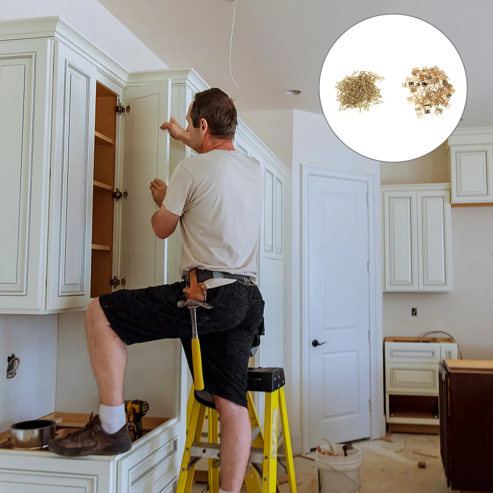 

100pcs Mini Hinge For Jewelry Box Small Wooden Box Hinge Craft Micro Hinges Durable Copper Finish Smooth Corrosion Resistant