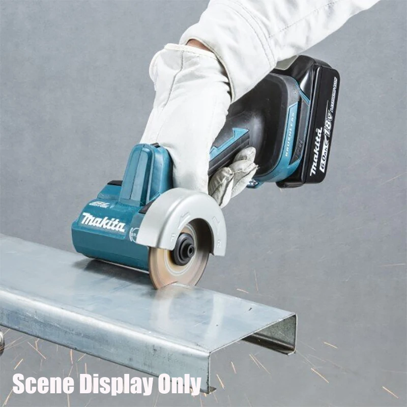 Imagem -06 - Makita Dmc300 Pequena Máquina de Corte Corte Compacto 18v Lithium Brushless 76 mm 20000rpm Mini Rebarbadora Bare Tool