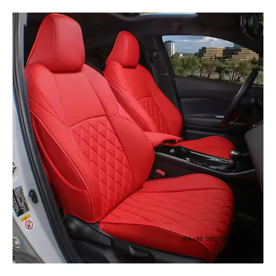 

YLA All-inclusive Luxury Diamond Design Leather Car Seat Cover New Full Surround Car Seat Covers for Jeep Wrangler