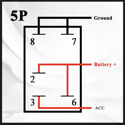 12V 20A Marine Boat Rocker Switch Waterproof IP66 5Pin Momentary ON OFF Switch with Blue Led Light Bar for 4x4 ARB Carling Style 6 best sales arb 4x4 - №6