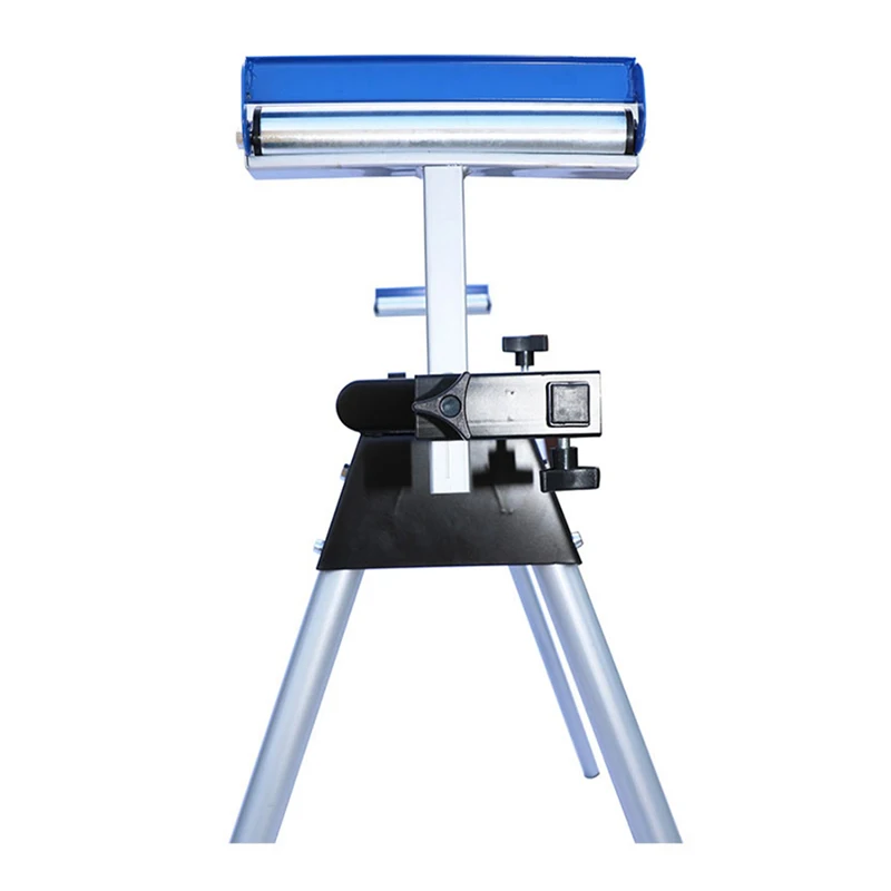 Multi-functional roller standOpening connecting frameRoller splice standMovable open lumber delivery stand