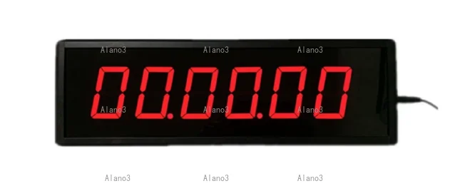 Competition Timer LED Digital Display, Plug in Model,Training Speech, Dedicated Timing, Stopwatch Counter