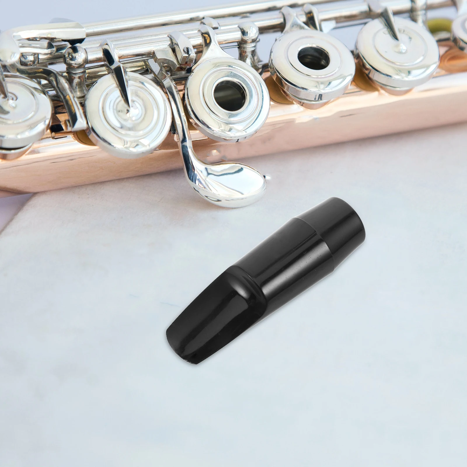 

Alto Saxophone Mouthpiece Black Metal Accessories for Tenor Sax Musical Instrument Supplies Precision Tone Stylish Design