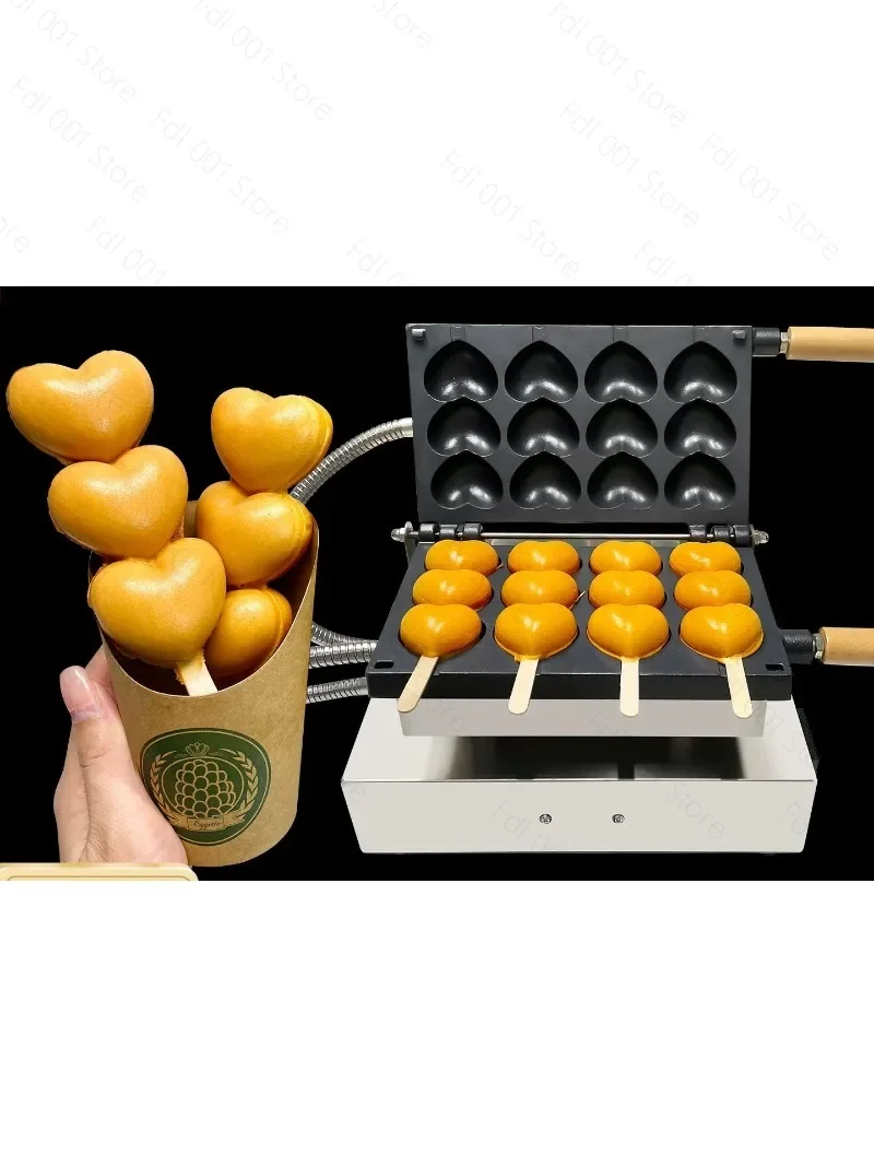 Commercial Love String Machine Electric Scones Internet Celebrity Snack Heart Egg String Maker for Business Use