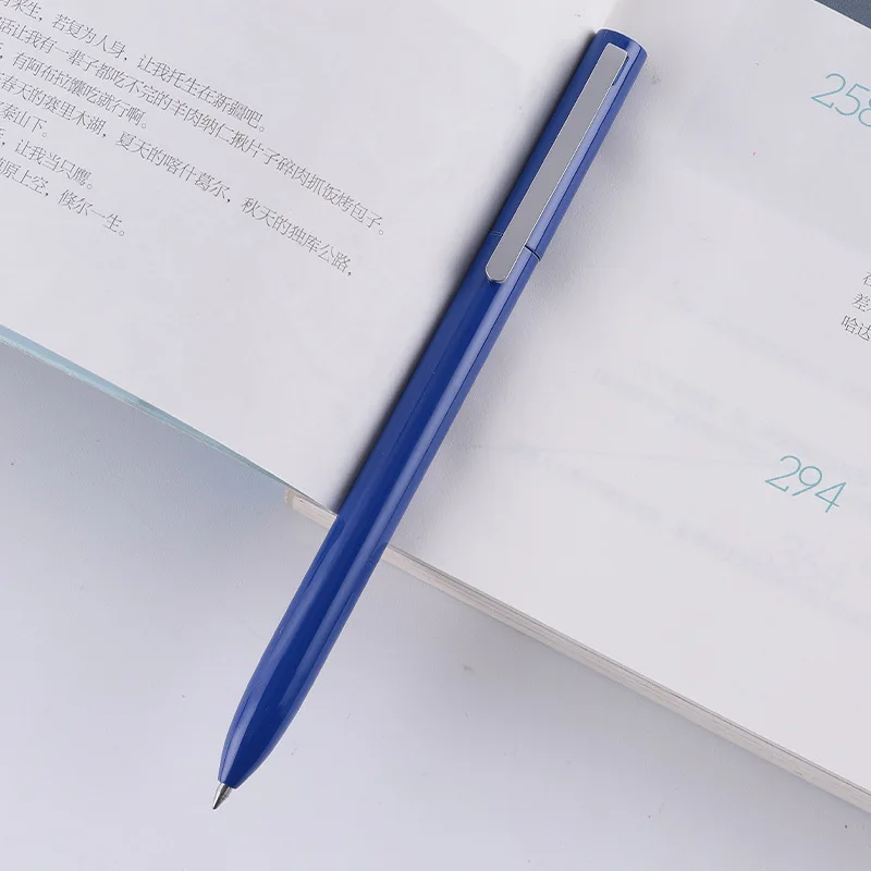 Ручка гелевая металлическая Xiaomi, 2022 мм, с черными/синими/красными чернилами, 0,5