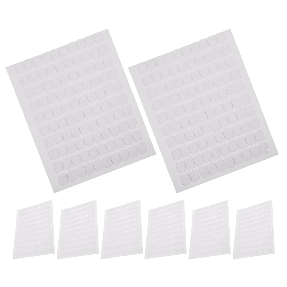 800 Stück doppelseitige Klebepunkte, transparent, abnehmbar, für Museumsanzeigen, Heimdekoration, Wand, Glas, Holz, Montageband, Basteln, Diy, Nano