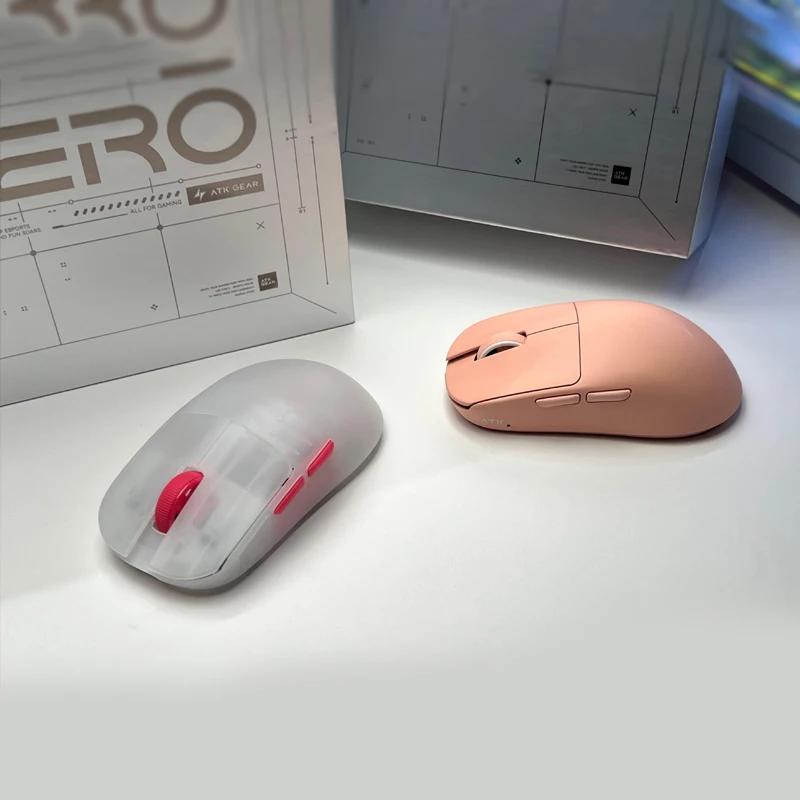 ATK ZERO Mouse Wireless Bluetooth Tri-mode Wired/wireless Dual 8k Lightweight Ergonomics Boys E-sports Gaming Office Gifts