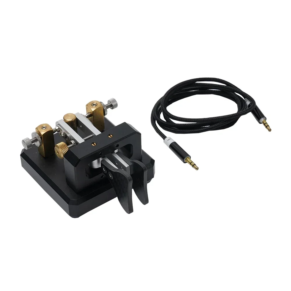 Practical CW Transmitter Top Hot Automatic Morse Code Key Dual-Paddle For Ham Radio Users Automatic Morse Keyer CW Key