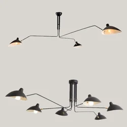 American Mouille Ceiling Lamp Rotate Adjustable Living Room Bedroom Home Decoration Shop Hotel Loft Vintage Lighting Spider