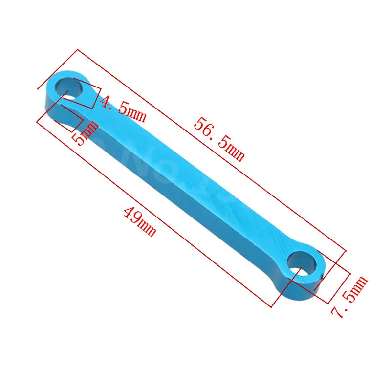 HSP Upgrade Parts 102040 02074 Aluminum Ackerman Plate For 1/10 RC Model Car Spare Parts On Road CNC SONIC 94102