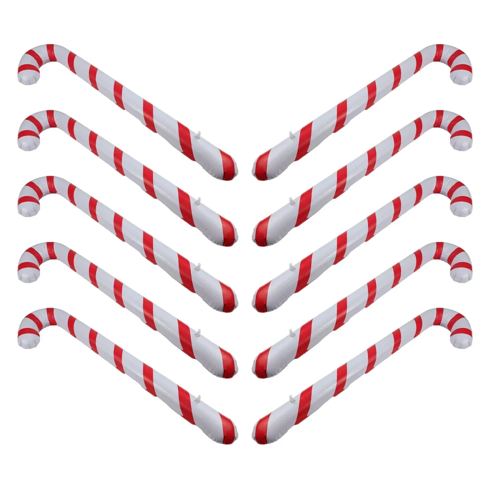 

10 надувных рождественских костылей из ПВХ идеально подходят для сезонного украшения, использования в магазинах дома и пространстве для мероприятий, чтобы добавить праздничный веселье.