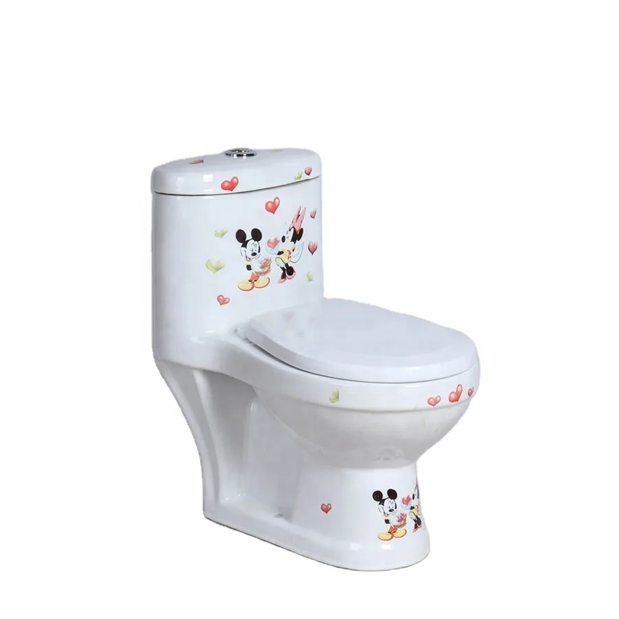 

YIDA Customized Cartoon Patterns Preschool Children Wc Baby Kids Toilet Set For Home School