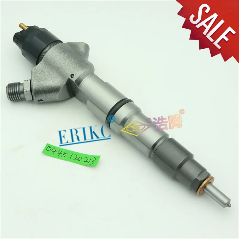 ERIKC Diesel Injector 0445120213 Auto Genuine Fuel Injector 0 445 120 213 Common Rail Injection Assy Replacements 0986AD1007