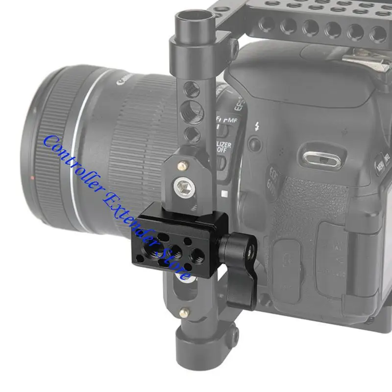 N84b Aluminoy Aluminoy Quick Frear Tube Clamp Clamp Standard 1/4 و 3/8 Scre