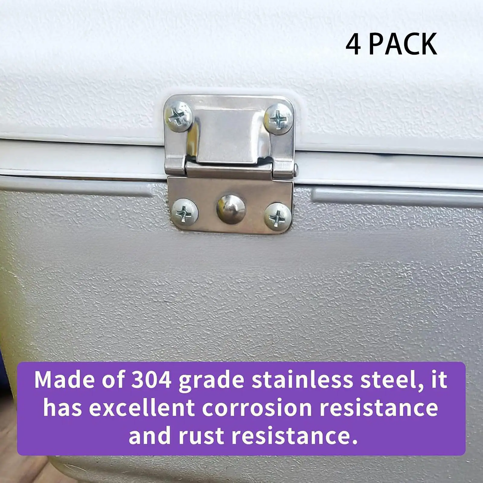

Coolers Hinge Stainless Steel Heavy Duty Replacement Kit Secure Latch Parts for 5226 5250 6250 6286