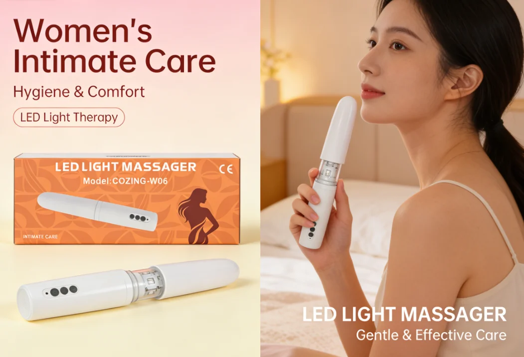 

COZING-W06 Portable Intimate Health Device 450/600nm LED Light Therapy Wireless for Women Home Care