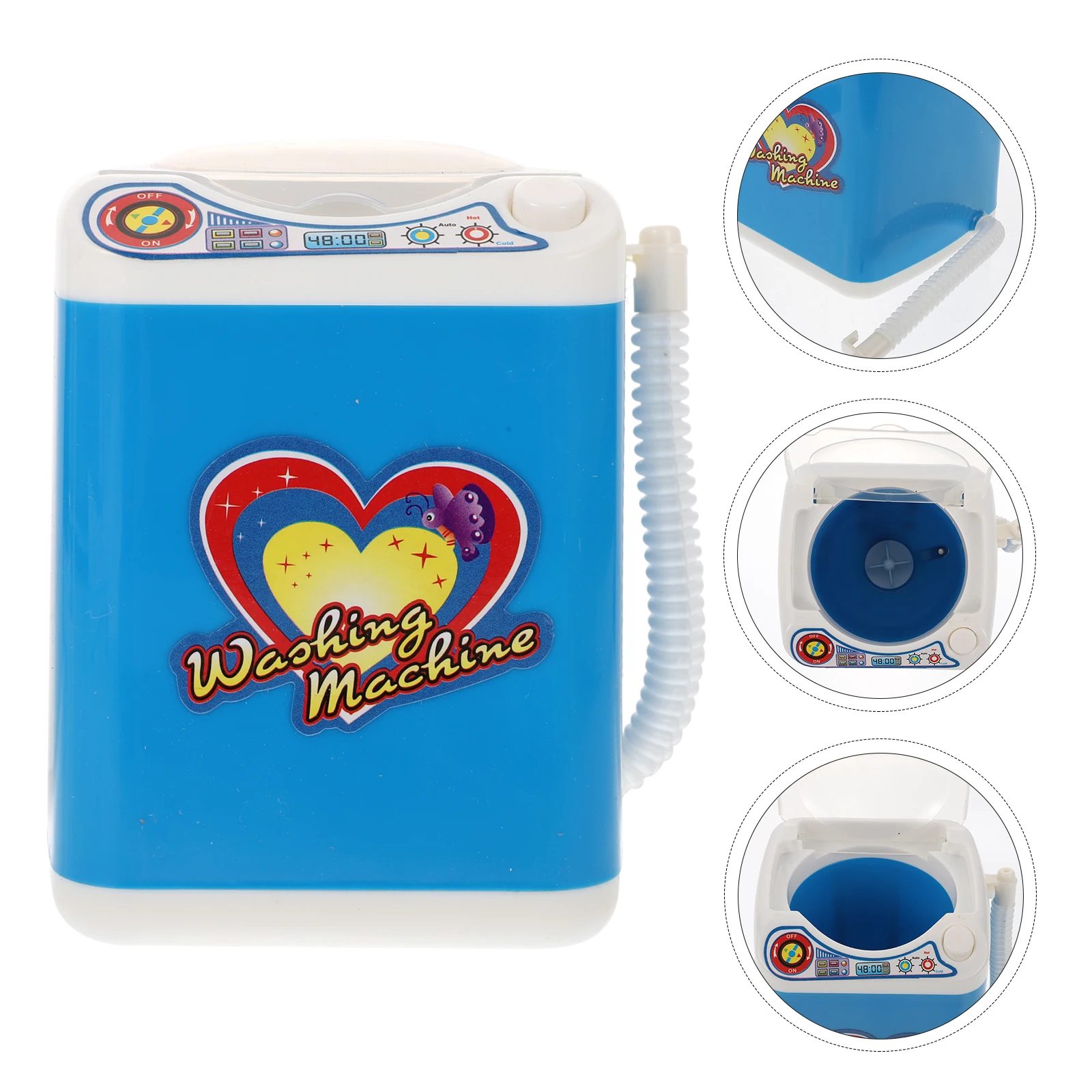 Simulation Mini Washing Machine Pretend Washer Machines Toy Housework Toys Miniature