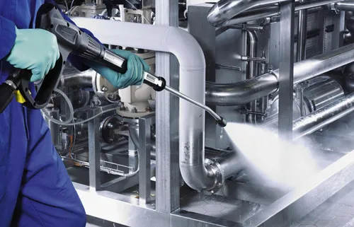 جديد 48KW 220L/h عالية الطاقة غسالة الضغط الكهربائية 35bar آلة تنظيف البخار الاستخدام الصناعي #5