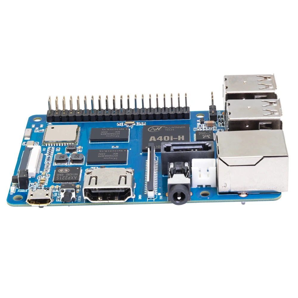 Banana Pi BPI-M2 Berry Allwinner A40i Quad-core Cortex -A7 CPU 1GB DDR3 With SATA BT4.0 Support Linux Raspberry Pi and Orange Pi