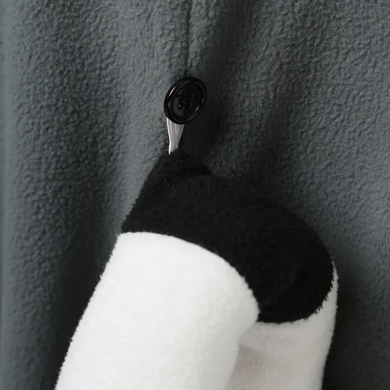 ليمور نيسيس القرد Kigurumi للنساء الرجال الكبار بيجامة للحيوانات الكرتون منامة ملابس منزلية زي الهالوين التأثيري الملابس