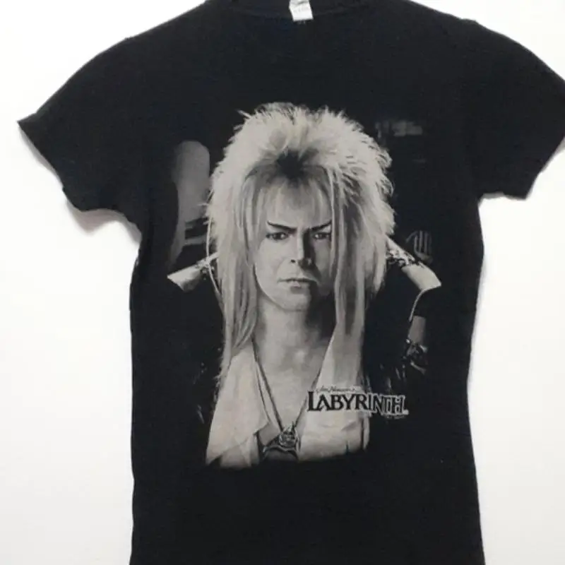 Jareth Labyrinth Black T Shirt Size Small