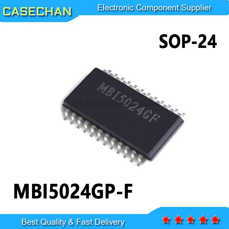 50pcs  MBI5024GP MBI5024 MB15024GP MBI5024GP-F SSOP-24 