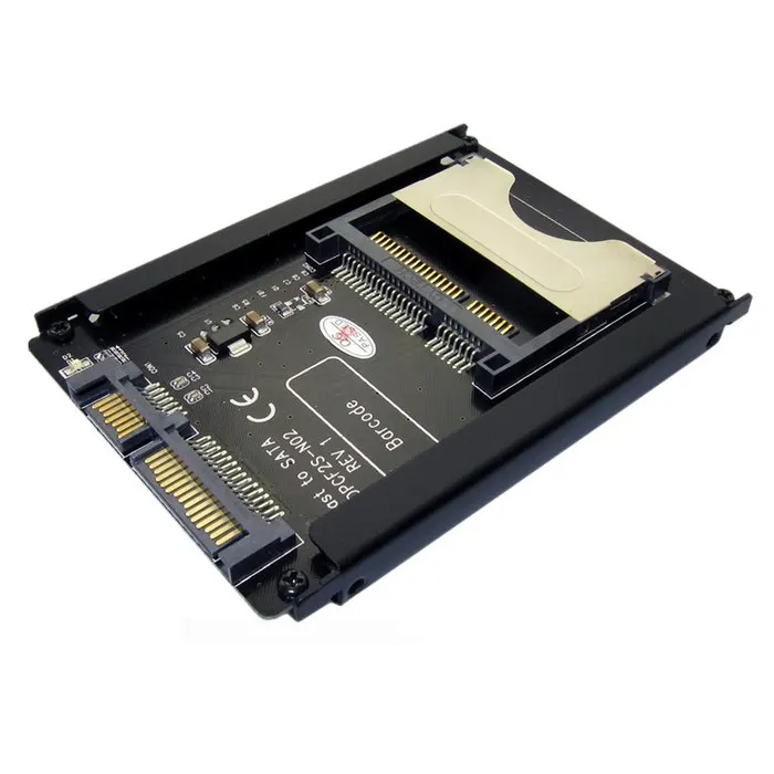 SATAからCFastへのカードアダプター,22ピン,2.5インチ,ハードディスクケース,SSD, HDD,PC,ラップトップ用