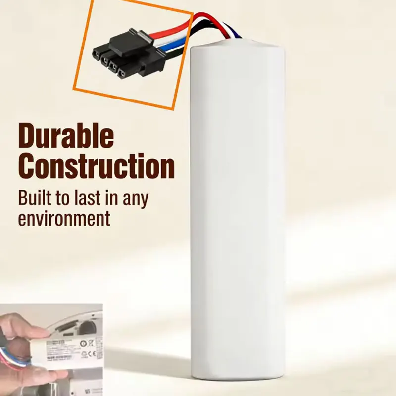 

High Capacity 2600mAh Li-ion Battery For Xiaomi Robot Vacuum Cleaner Mop 2C LDS Finder RLS3 14.4V P2026-4S1P-MMBK Parts