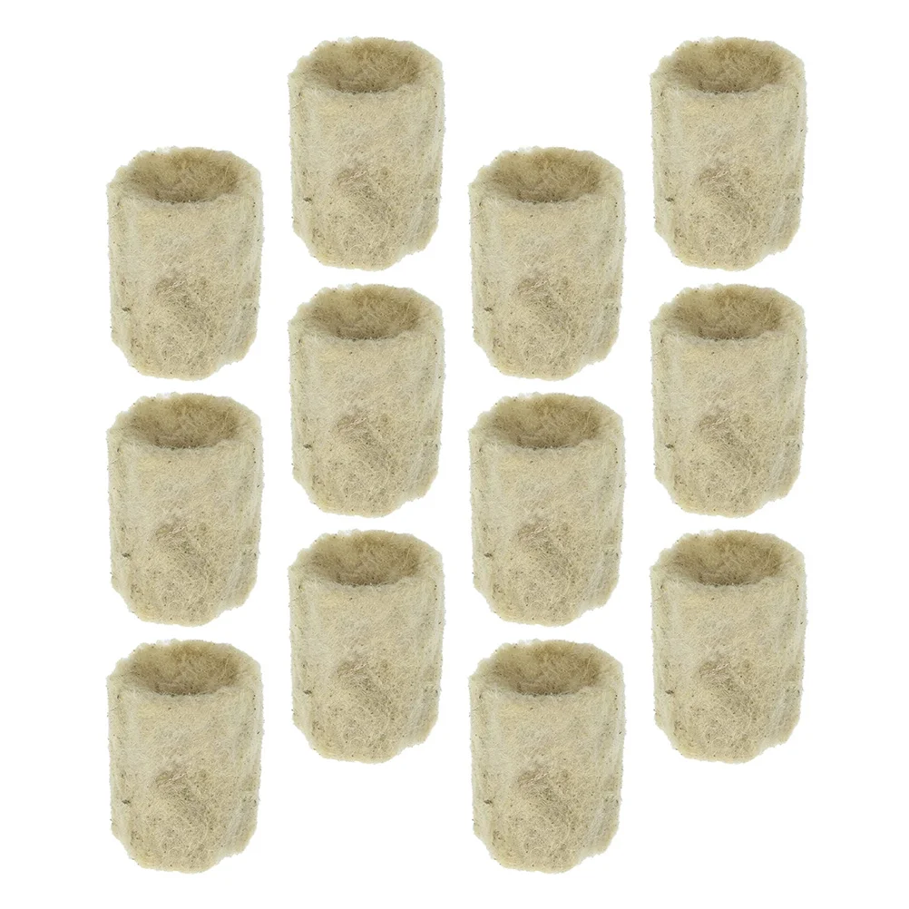 

50pcs Grow Starter Plugs Cylindrical Soilless Substrate Plugs for Indoor Plant Transplant Rapid Growth Hydroponic Gardening