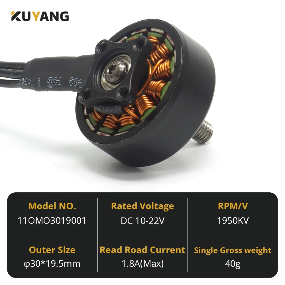 2408 1950KV 4S Brushless FPV Racing Motor for Quadcopter Drone Freestyle Electronic Accessories RC