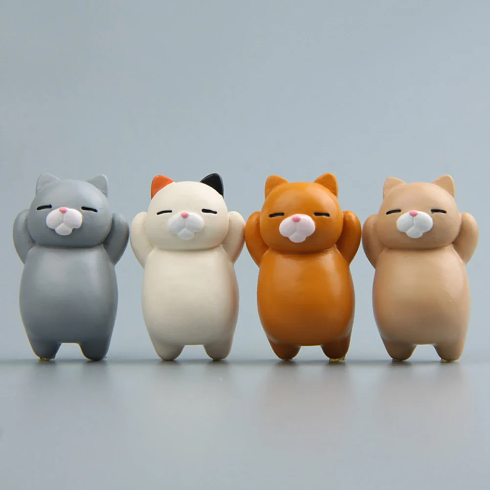 

Cat Fridge Magnets Synthetic Resin Magnetic Buckle for Kitchen Bathroom Office Refrigerator Decoration Cute Cartoon Sticker