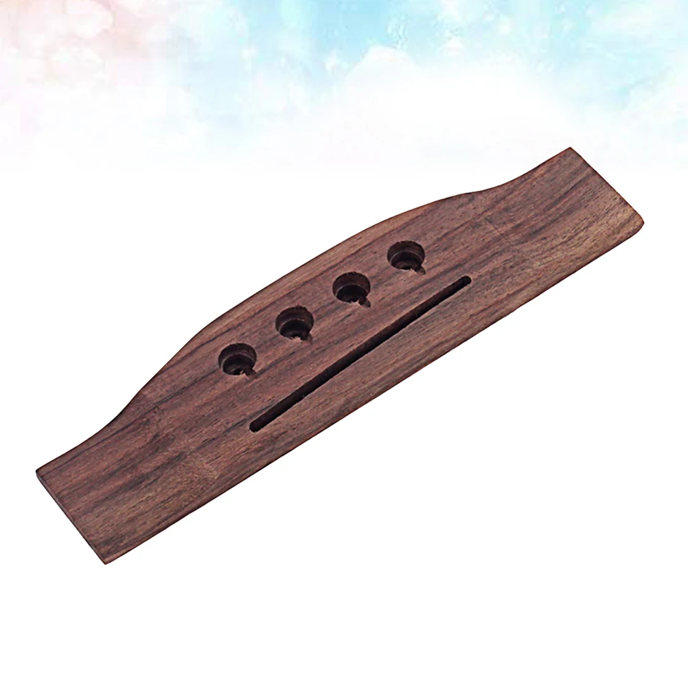 

Acoustic Guitar Replacement 6 Strings Saddle Vintage DIY Parts Kit Acoustic Guitar Bridge Replacement 174mm Length