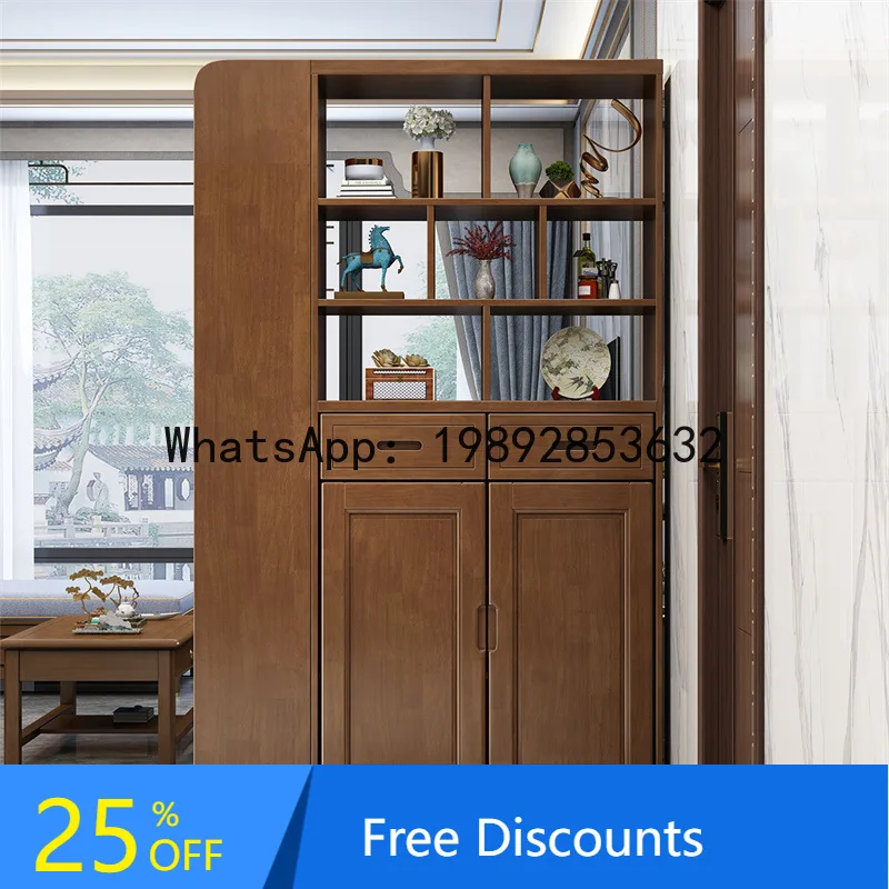 

CZ Entryway Cabinet Shoe Cabinet Integrated Combination Wall-Mounted Living Room Home Entrance Partition Screen Hall Cabinet
